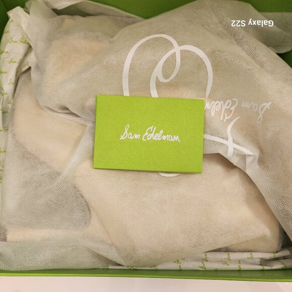 Sam Edelman Ella Pointed Toe Bootie Eggshell. Leather. NIB.  US 7.5 - Picture 8 of 11